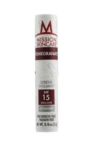 MISSION Skincare Lip Balmer, Pomegranate (Serena Williams').1-Ounce Unit
