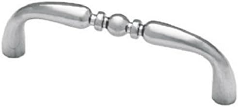 BRAINERD/LIBERTY HDW 69163 3-1/4-Inch Ornate Pull, Chrome