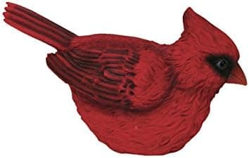Green Pastures Wholesale Polyresin Cardinal Bird Figurine, 10-Inch
