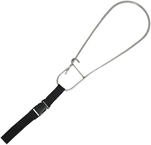 Scuba Choice Spearfishing 14" 5mm Stainless Steel Fish Stringer with 1" Webbing and Loop Carrier