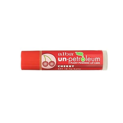 Alba Botanica SPF 18 Un-Petroleum Cherry Lip Balm, 0.15 Ounce