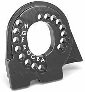 Traxxas Aluminum Motor Plate 6061-T6 (Charcoal Gray) TRX-4