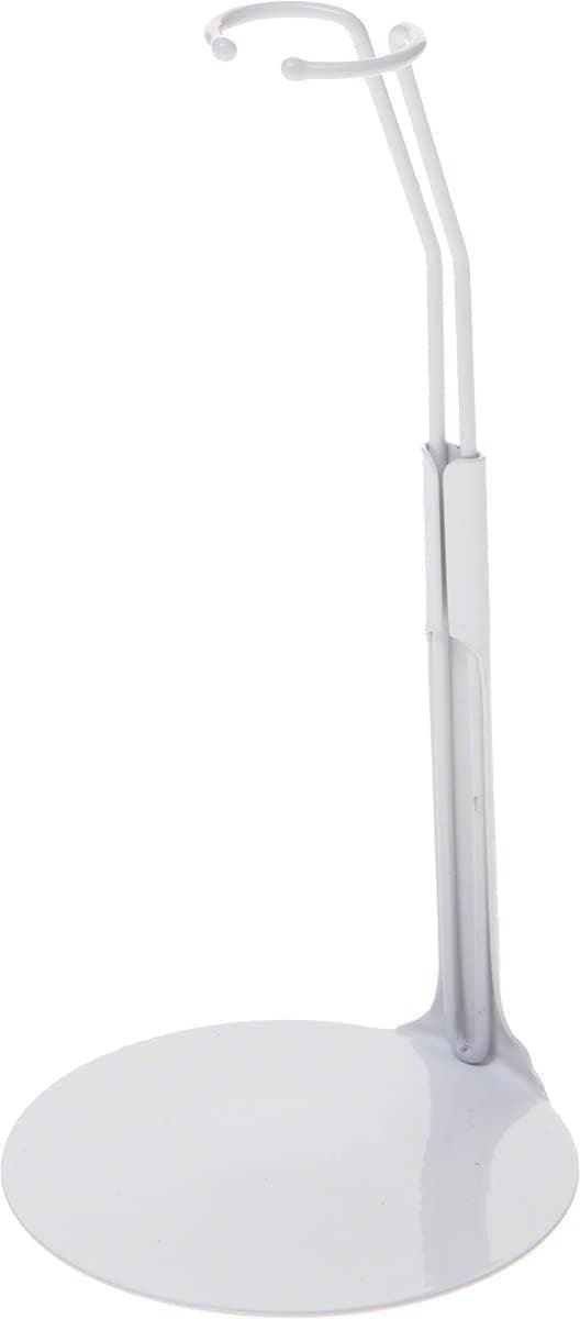 Kaiser Doll Stand 2301 - White Doll Stand for 8" to 10" Small-Waisted Dolls