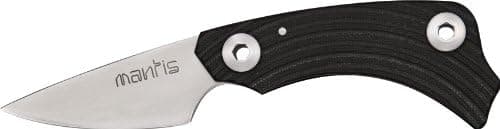 Mantis Knives MSR2 MSR Friction Folder Series - Folder Knife with Black Grooved G-10 Fiber Handles