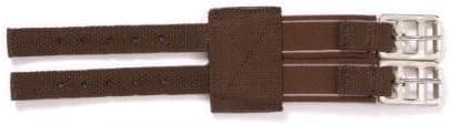 EquiRoyal Nylon/Elastic Girth Extension - Brown