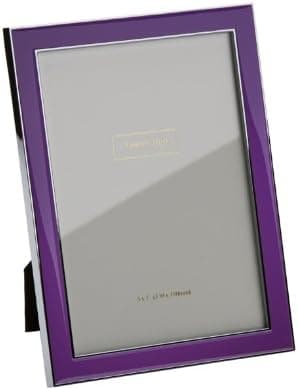 Addison Ross, Contemporary Photo Frame, 5x7, Purple Enamel, 5 x 7 Inches