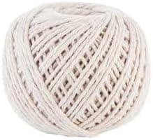 Macrame Cord - SGT KNOTS - 100% All-Natural Cotton Twine - Cotton Cord & Macrame Supplies - for Cooking, Crafting, Gardening, Gear Bundles, Tie-Downs, Camping, & More (#21 2oz, 1.6mm x 89 feet)