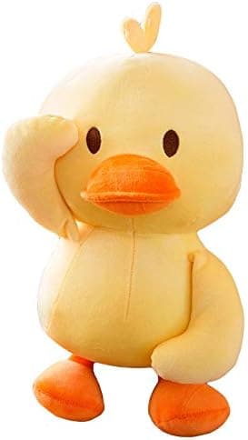 PonPom Cute Duck Stuffed Animal Soft Duckling Plush Toy,Cuddly Gifts for Kids (11.8 inches)