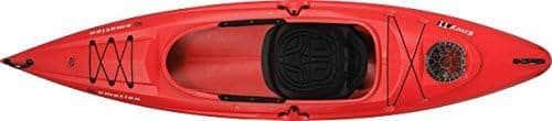 eMotion Envy Sit-Inside Kayak, Red, 11'