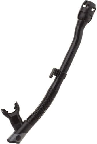Famous Brand by Ocean Master Taiwan 3D Flex Dry Snorkel is Back! - All Black