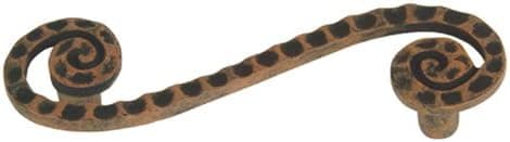 Atlas Homewares 2102-R 4-1/4-Inch Signature Scroll Pull, Rust