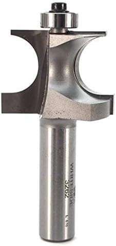 Whiteside Router Bits 3262 Edge Beading Bit with 1-1/2-Inch Large Diameter and 1-1/8-Inch Cutting Length