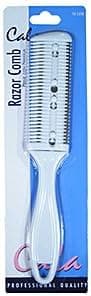 BRITTNY Professional Quality Razor Hair Comb in Assorted Colors (Pack of 2)