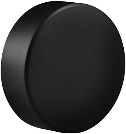 Inglasco Soft Foam Stress Hockey Puck Black 1 oz.