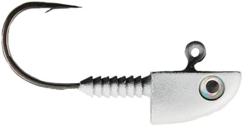 Lunker City LunkerGrip 4/0 HD Pro Fin-S Jig head, 3 per Pack
