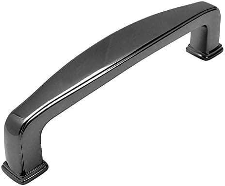 Cosmas 25 Pack 4392BN Black Nickel Modern Cabinet Hardware Handle Pull - 3-3/4" Inch (96mm) Hole Centers