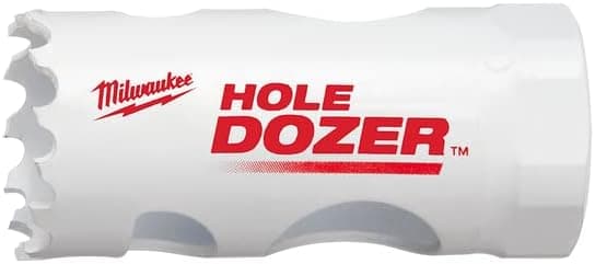 Hole Dozer Hole Saw, Bi-Metal, Dia 1 in