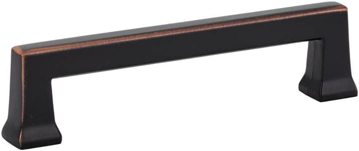 Emtek 86484 Alexander Cabinet Pull Satin Brass (5" Centers)