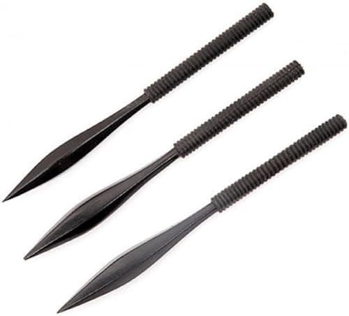 6" NINJA KUNAI SPIKES THROWING KNIVES SET WITH SHEATH