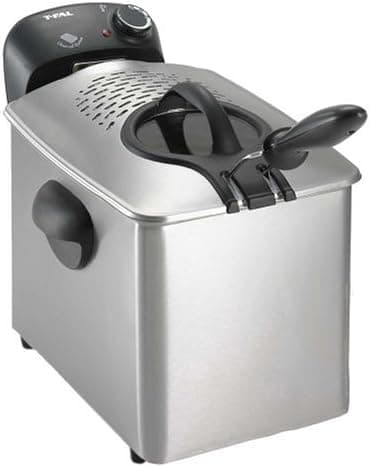 T-fal FR4007002A Pro Fry Filtra 3 Liter Immersion Fryer, Stainless Steel