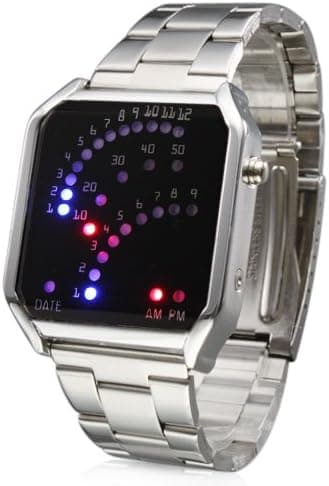 New Luxury LED Wristwatch Women Lady Girl Watch Digital Watch Square dial SLI.