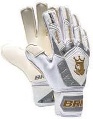 Goalkeeper Gloves Brine King Match 3X Soccer Goalie Glove Finger Save Protection Spines