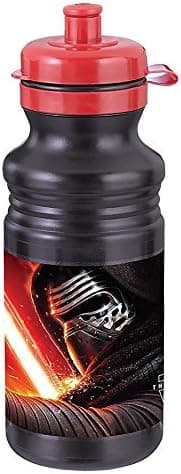Amscan 1 Count Star Wars Episode Vll Plastic Drinking Bottle, 18 oz, Multicolor