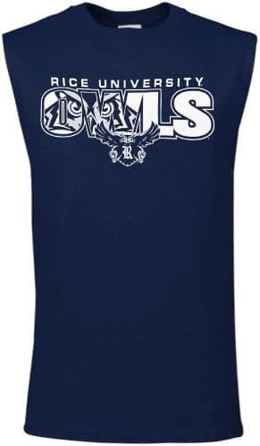 NCAA Rice Owls Navy Blue Outsider Sleeveless T-shirt