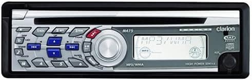 Clarion M475 Marine CD/MP/WMA Receiver with CeNET Control