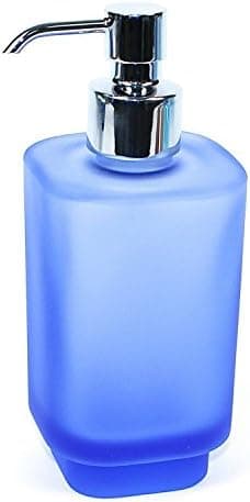 Gedy 1081-S1 Joy Soap Dispenser, 1.5" L x 2.83" W, Sanitized Light Blue
