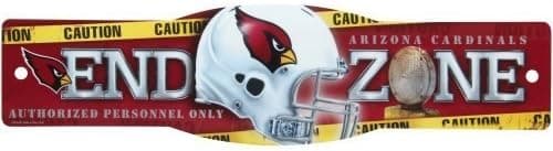 WinCraft NFL Arizona Cardinals Sign, 4.5 x 17-Inch