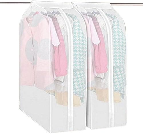 Mangocore Garment Suit Coat Dust Cover Protector Wardrobe Storage Bag Garment Bag Vacuum Bags (L)