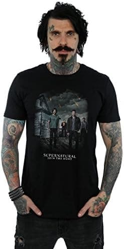Supernatural Men's Meteor Shower T-Shirt XX-Large Black