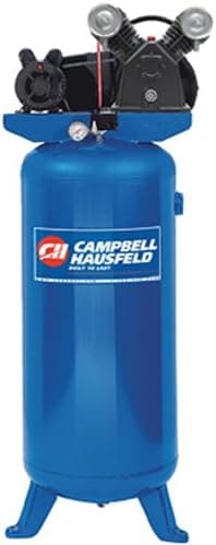 Campbell Hausfeld VH6111 15 Amp 3 Horsepower 60 Gallon Oiled Stationary Vertical Compressor