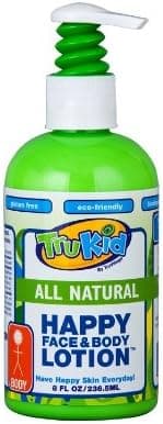 TruKid Happy Face and Body Moisturizing Lotion - Natural, Gentle Soothing, 8 oz