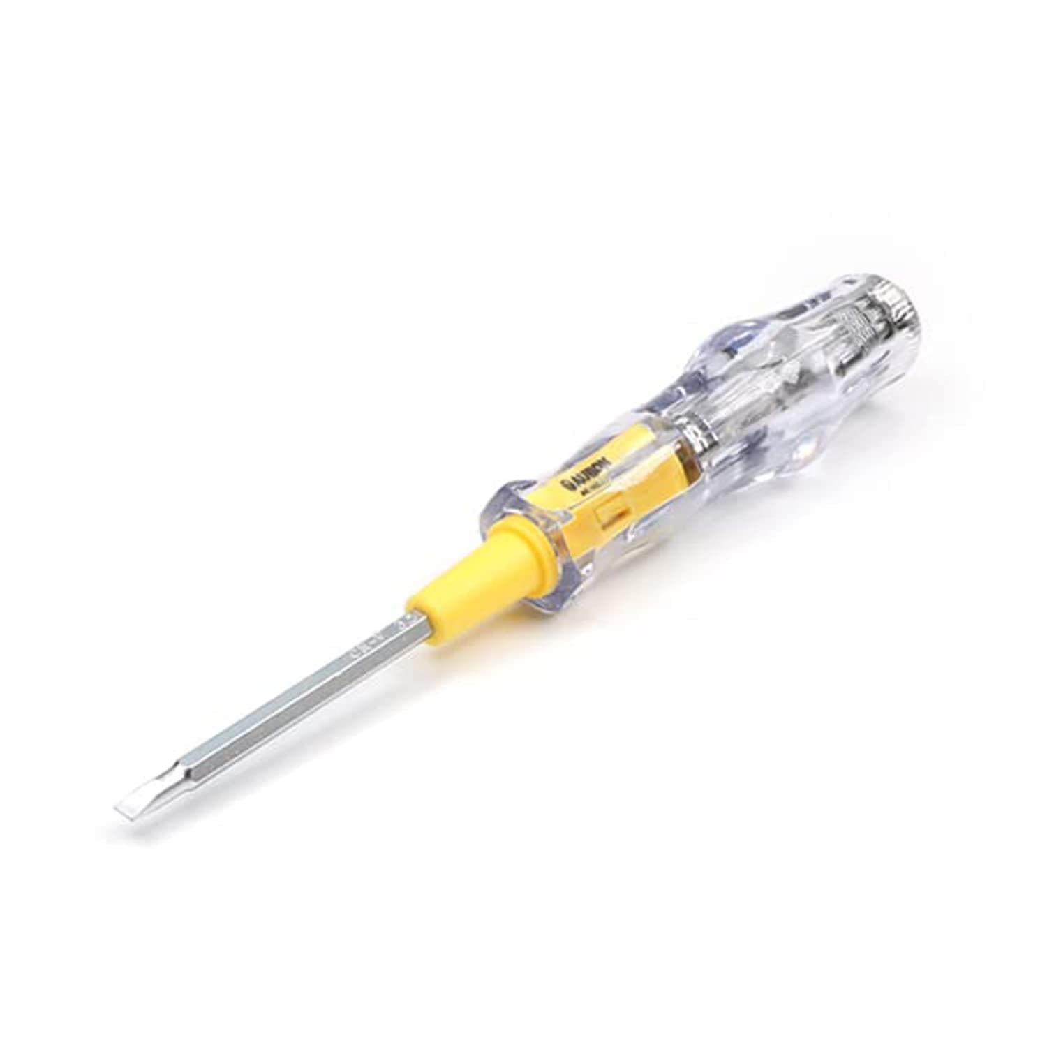 Fielect Tester Screwdriver, Circuit Tester Pen Electric Contact Voltage Tester Dual Head Slot Phillips Screwdriver Detector 100-500V 1pcs