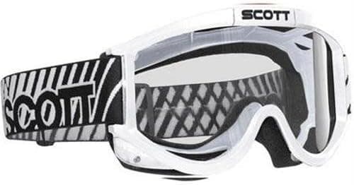 Scott 87 Otg Goggles White W/Clear Lens