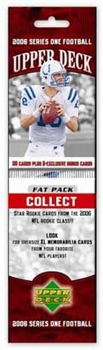 2006 Upper Deck Football Fat Pack (32 cards/pack) - Special Football Cards Pack