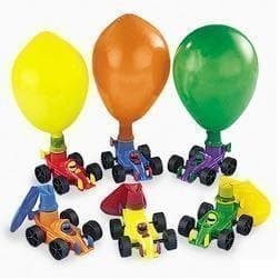 Birthday Party Favors Supplies Classic Balloon Racers (2-Pack of 12)