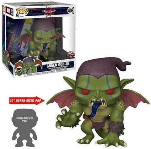 MPreview POP! Marvel: Spider-Man Into The Spider-Verse #408 Green Goblin 10 tall Exclusive Bobble-Head Vinyl Figure