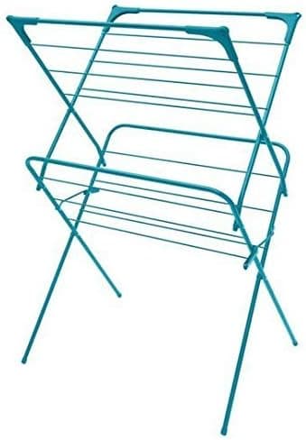 Sunbeam CD30696 Clothing Dryer Drying Rack (2-Tier, Blue)