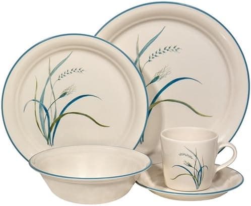 Corelle Impressions 20-Piece Dinnerware Set, Service for 4, Coastal Breeze