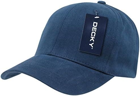 DECKY Brushed Bull Denim Baseball Cap