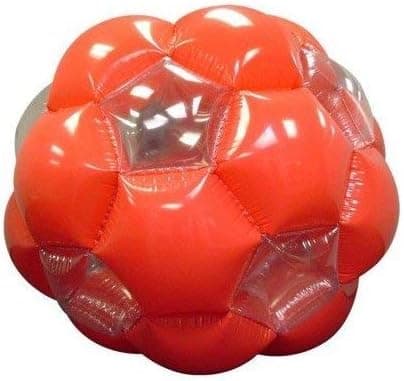 Kenscott Orange/white Inflatable Jumbo 51" Giga Ball Playground Ball