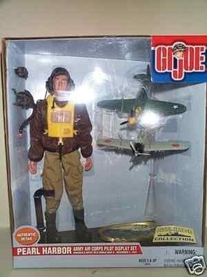 G.I Joe Pearl Harbor Army Air Corps Pilot Display Set