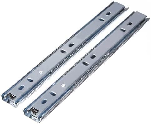 9"/11"/13"/15 Inch Drawer Slides Metal Ball Groove Bearing Runners 27mm