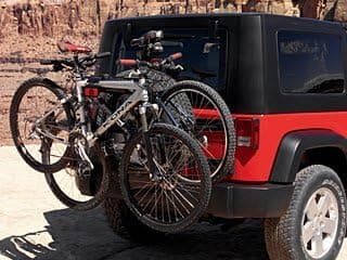 Jeep Spare Tire Mount Bicycle Carrier
