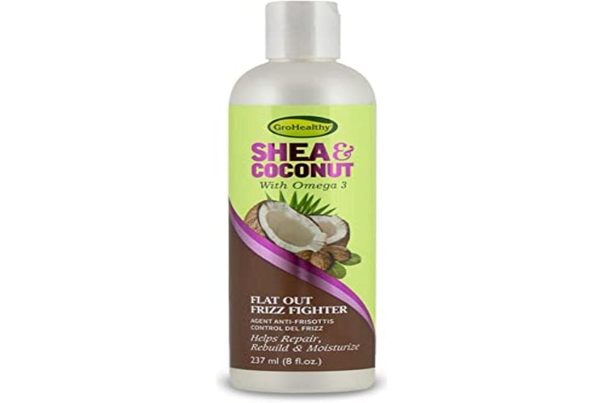 GroHealthy Shea & Coconut Shea & Coconut Flat Out Frizz Fighter, 8 Oz