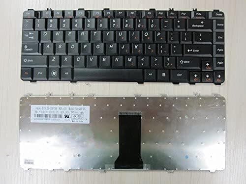 Replacement Keyboard for IBM Lenovo Ideapad Y450 Y550 Y550A Y550P Y560 Y560A Y560AT Y560P Series Black US Layout, Compatible with Part Number MB306-001 25-008101 V-101020AS1