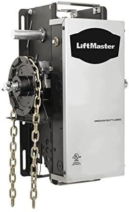 Liftmaster Mh 5011u Commercial Garage Door Opener Medium-duty Hoist Operator w/ Safety Beams
